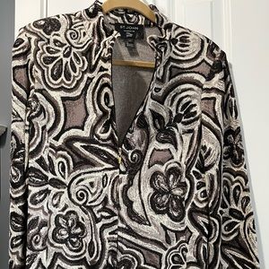 St. John’s full zipper sweater Jacket